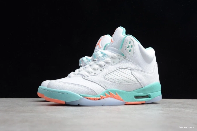 HYPE Aqua Light 440892-100 GS Air Jordan 5 0711